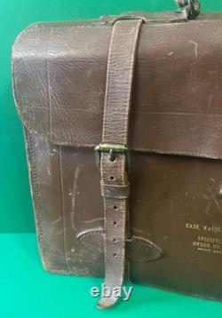 Army Air Forces Double Strap Type A-4 Navigation Briefcase