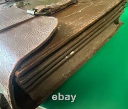 Army Air Forces Double Strap Type A-4 Navigation Briefcase