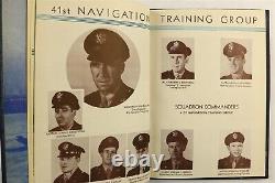Army Air Forces Navigation School Class 44-5 Selman Field Monroe, LA WWII Book