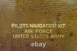 Army Air Forces Pilot's Zippered Navigation Case