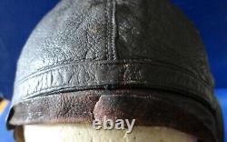 Army Air Forces Type A-11 Leather Flying Helmet Sz. Large