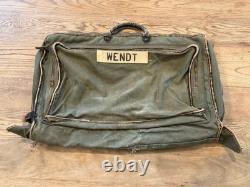 Army Air Forces Type E-1 Bombardier's Case Dr Bag Wendt Canvas Wwii Usaaf Doctor