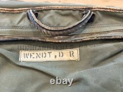 Army Air Forces Type E-1 Bombardier's Case Dr Bag Wendt Canvas Wwii Usaaf Doctor