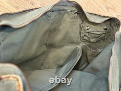 Army Air Forces Type E-1 Bombardier's Case Dr Bag Wendt Canvas Wwii Usaaf Doctor