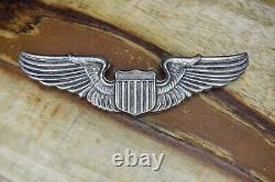 Authentic BeverlyCraft WWII Pilot Aviator Wing US Army Air Forces Corps Sterling