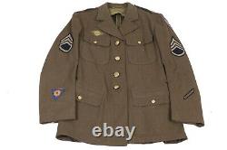 Authentic US WWII Army Air Force Uniform Grouping WW2 Jacket IKE Pants and Shirt