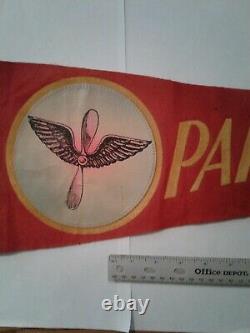 Authentic WWII Paine Field US Army Air Corps Fighter Training School Penant