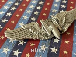 Authentic WWII U. S. Army Air Forces Aerial Gunner Wings Wing STERLING PB Meyer