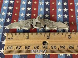 Authentic WWII U. S. Army Air Forces Aerial Gunner Wings Wing STERLING PB Meyer