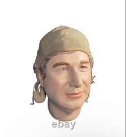 Authentic WWII U. S. Army Air Forces Type A-9 Summer Flight Helmet