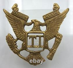 B99, WWII US Army Air Corps Technical Instructor Theater Made Visor Cap Eagle