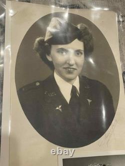 BIG LOT WW2 WWII Military US Army WAAC & Air Force USAAF Wasp Photos / Postcard