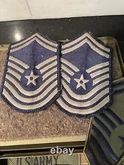 BX-31-A Signal Corps Metal Box & Patches Photos Army & Air Force WWII, 11/1/1943