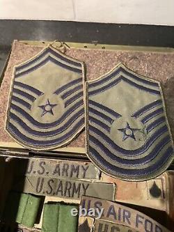BX-31-A Signal Corps Metal Box & Patches Photos Army & Air Force WWII, 11/1/1943