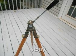 Bell & Howell Filmo Wooden Tripod ONLY, US Army Air Corps, World War II Era, USA