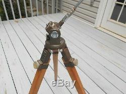 Bell & Howell Filmo Wooden Tripod ONLY, US Army Air Corps, World War II Era, USA