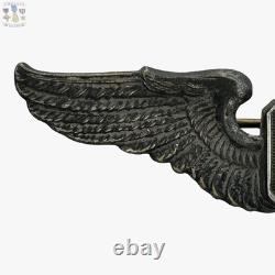 British Theater Made Wwii Service Pilot Wings U. S. Army Air Corps 3 Size