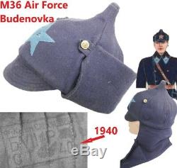 Budenovka Air Force Pilot Red Army WW2 1940