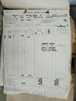 CONTENTS NAMED LT Colonel WW2 U. S. Army Air Forces Navigational Brief Case MB-1