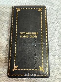Cased WW2 US Army Air Corps Distinguished Flying Cross Medal Complete Set