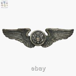 Cbi Wwii Army Air Corps Air Crew Wings Pin-back 3 Size China Burma India #289
