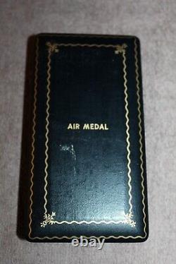 Choice Original NAMED WW2 U. S. Army Air Forces Air Medal Cased Set, VG