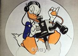 Donald Duck WWII 1944 News Magazine Walt Disney Insignia Victorville Army Field