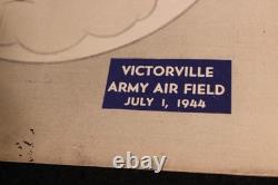 Donald Duck WWII 1944 News Magazine Walt Disney Insignia Victorville Army Field