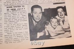 Donald Duck WWII 1944 News Magazine Walt Disney Insignia Victorville Army Field