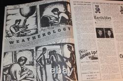 Donald Duck WWII 1944 News Magazine Walt Disney Insignia Victorville Army Field