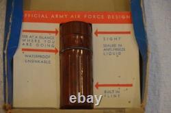 Dupage Matchbox Compass US WWII Army Air Corps Survival Kit 1945 Dated Handbook