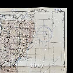 EARLY WWII 1942 Honshu Japan Army Air Force Pacific Combat Navigation Map