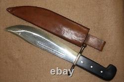 EXCELLENT WWII KINFOLKS ARMY AIR CORP JUNGLE BAILOUT SURVIVAL KNIFE WithSHEATH