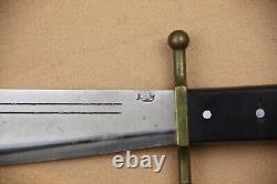 EXCELLENT WWII KINFOLKS ARMY AIR CORP JUNGLE BAILOUT SURVIVAL KNIFE WithSHEATH