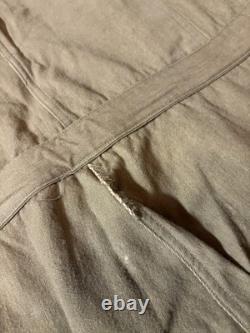 Early WWII US Army Air Force A-4 Flight Suit Size 42 No Belt Holes, Stains, READ