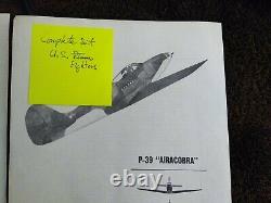 Extremely Rare Original WWII Aerial Gunner Training Book & Sheets Army Air Corp