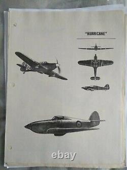 Extremely Rare Original WWII Aerial Gunner Training Book & Sheets Army Air Corp