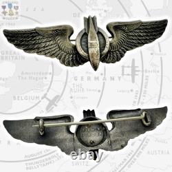 Firmin London Theater Made Wwii U. S. Army Air Corps Bombardier Wings 3-1/8 Size