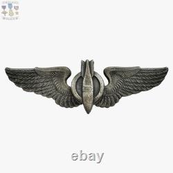 Firmin London Theater Made Wwii U. S. Army Air Corps Bombardier Wings 3-1/8 Size