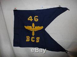 Flag309 WW 2 US Army Air Force AAF Guide on 46 BCS propeller and wing