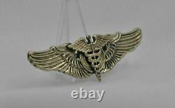 Full Size 3 Flight Surgeon Wings N. S. Meyer U. S. Army Air Force WW2 Era