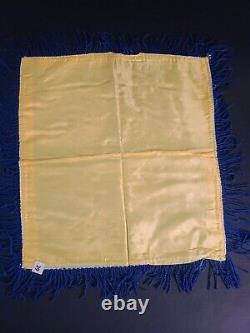 GENUINE WORLD WAR II U. S. Army Air Forces Silk Flag Banner Pillowcase 19 X 21