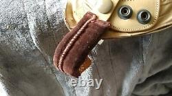 GREAT WWII Army Air Force Summer Pilot Helmet/Cap Spec. AN-H-15