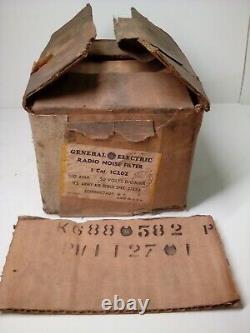 G E N O S Radio Noise Filter 1C202, US Army Air Force Spec 32331 B 17 B 24 B 29