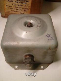 G E N O S Radio Noise Filter 1C202, US Army Air Force Spec 32331 B 17 B 24 B 29