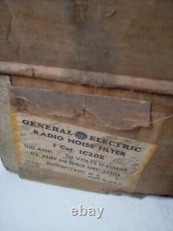 G E N O S Radio Noise Filter 1C202, US Army Air Force Spec 32331 B 17 B 24 B 29