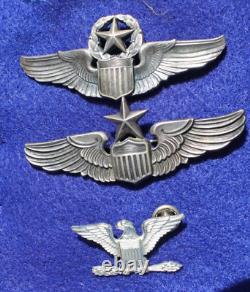 Gen Frank M Andrews Us Army Air Corps Sterling Command Pilot Wings, Etc Photo