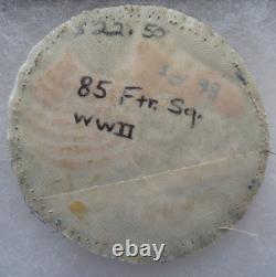 Genuine Authentic WWII US Army 12th Air Force 85th Fighter Squadron Patch