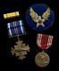 Genuine WW2 US Army Air Force Distinguished Flying Cross Theatre Made Patch Lot