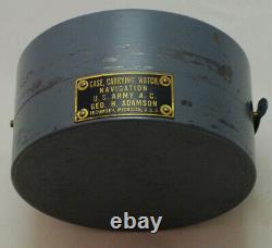 Hamilton 4992B Watch Case, WW2, US Army Air Corp Used